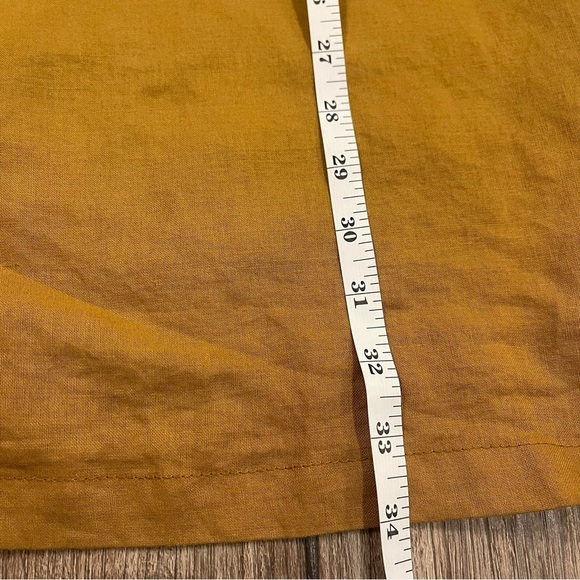 Stacy Adams Linen Shirt Pants Set Men’s Size 4XL Rust Vacation Resort Beach - Picture 7 of 12